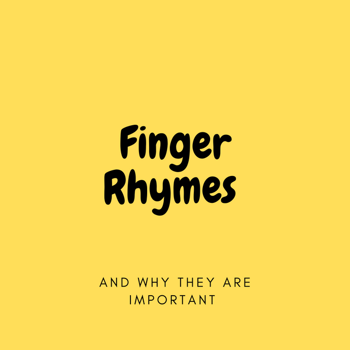 Finger Rhymes And Why They Are Important