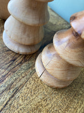 Load image into Gallery viewer, Wooden Tree and Snowman Set - The Sidlaw Hare