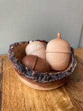 Load image into Gallery viewer, Large Wooden Acorns - The Sidlaw Hare