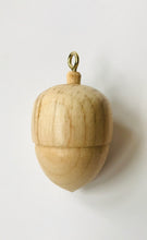 Load image into Gallery viewer, Set of Four Wooden Acorn Decorations - The Sidlaw Hare
