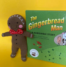 Load image into Gallery viewer, Gingerbread Man Soft Toy and Kamishibai Gift Set - The Sidlaw Hare