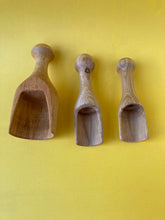 Load image into Gallery viewer, Goldilocks Scoops - Three Hand Turned Wooden Scoops - The Sidlaw Hare
