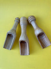 Load image into Gallery viewer, Set of Three Hand Turned Wooden Scoops - The Sidlaw Hare

