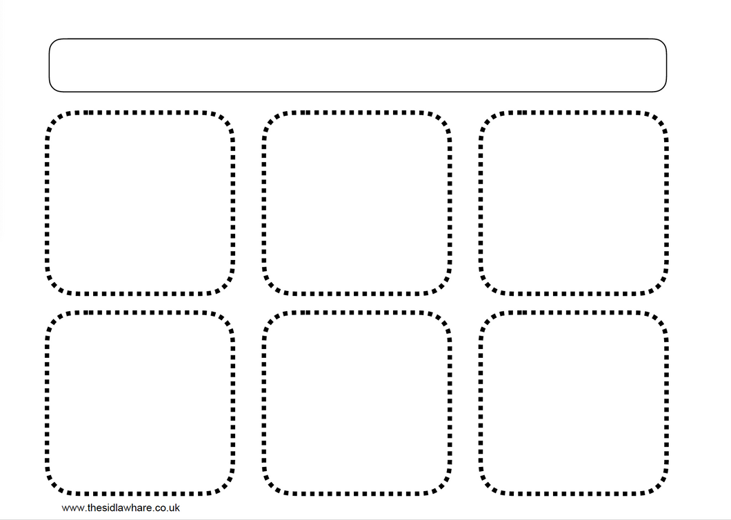 FREE Landscape Sequencing Cutting Template - The Sidlaw Hare