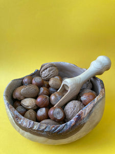 Natural Edge Bowl with Scoop - The Sidlaw Hare