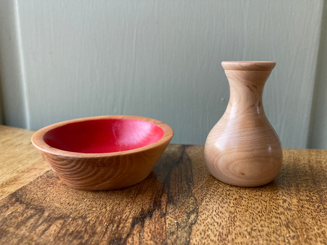 Tiny dry vase and bowl gift set - The Sidlaw Hare
