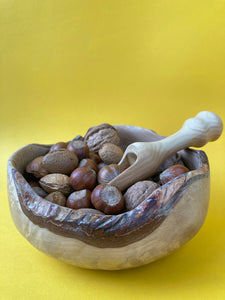 Natural Edge Bowl with Scoop - The Sidlaw Hare