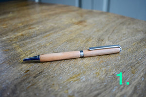 Hand Turned Wooden Pens - The Sidlaw Hare