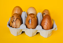 Load image into Gallery viewer, Six Hand Turned Wooden Eggs - The Sidlaw Hare
