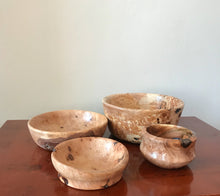 Load image into Gallery viewer, Set of Four Wooden Bowls - The Sidlaw Hare
