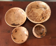 Load image into Gallery viewer, Set of Four Wooden Bowls - The Sidlaw Hare
