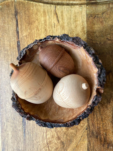 Large Wooden Acorns - The Sidlaw Hare