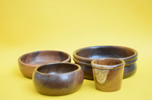 Load image into Gallery viewer, Dark Wood set of Bowls - The Sidlaw Hare
