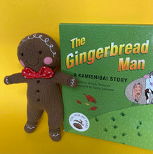 Load image into Gallery viewer, Gingerbread Man Soft Toy and Kamishibai Gift Set - The Sidlaw Hare
