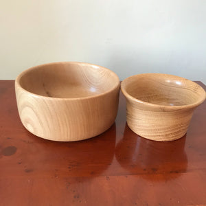 Two Wooden Bowls - The Sidlaw Hare