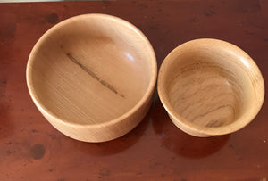 Two Wooden Bowls - The Sidlaw Hare