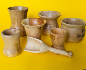 A Selection of Wooden Containers with a Scoop - The Sidlaw Hare