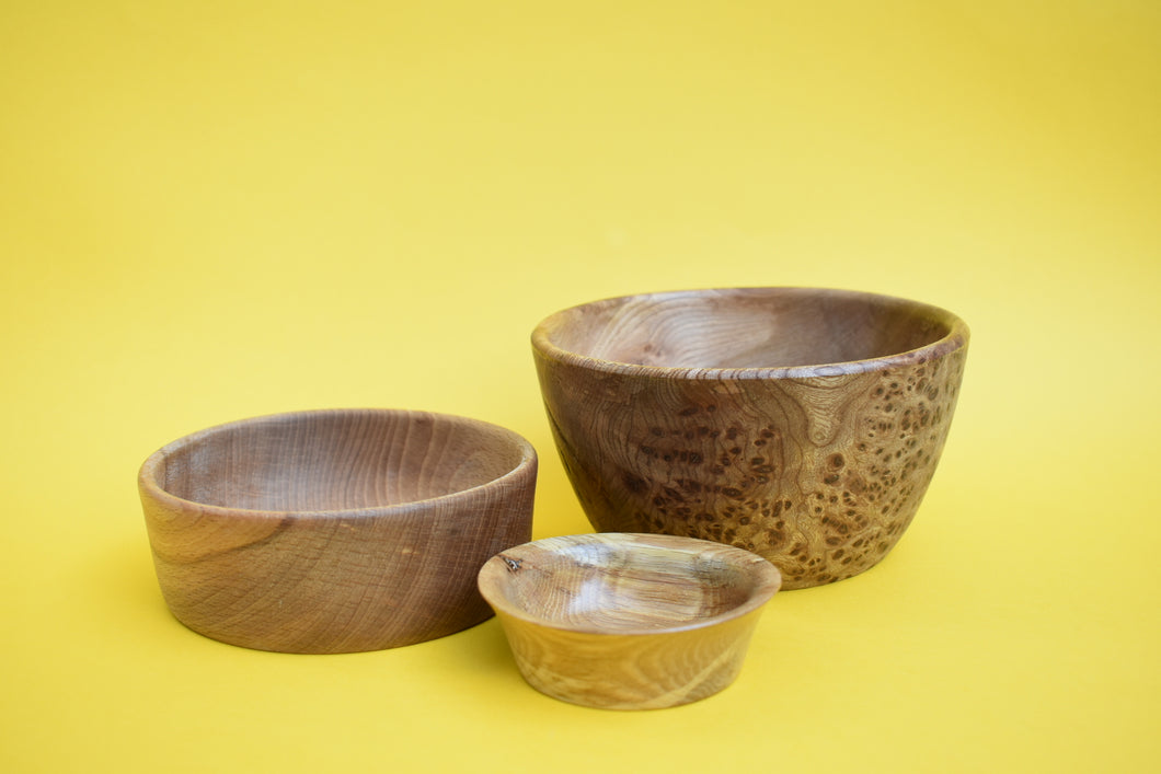 Goldilocks Set of Bowls - The Sidlaw Hare